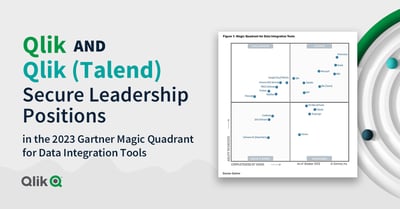 Gartner 2023: Qlik e Talend - Líderes no quadrante Gatner 2023